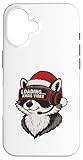 Installation facile Gaming Santa Loading Xmas Vibes – Raton Laveur Gamer Amusant Coque pour iPhone 16