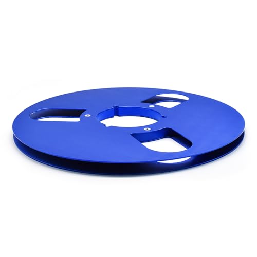 Rollo de aluminio de 3 agujeros para cinta adhesiva de 10 5 pulgadas, disco de carrera vacío, rollo de cinta de aluminio durlility ligero