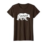 Mama Bear T-Shirt for Women T-Shirt, Women, Brown, X-Large