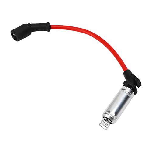 Aramox 8pcs 10.2mm/0.40in Conjunto de Fios de Vela de Ignição 48322R Cabo de Ignição de Alta Tempera