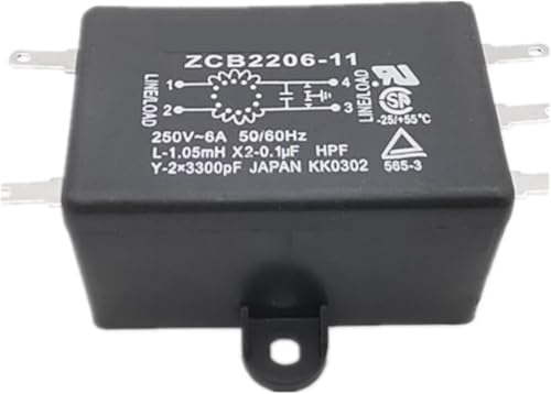 Alimentation pour filtre Zcb2206-11 stoppe les interférences électriques 220V 6A