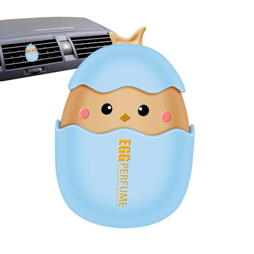 Car Aromatherapy Diffuser - Chicken Egg Shaped Car Air Outlet Vent Freshener,Novelty Unique Long Lasting Automotive Air Fresheners Car Interior Accessories For Men Women