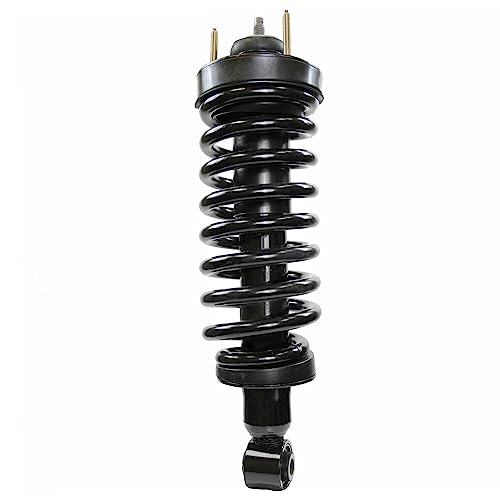 Image of Detroit Axle - Front Struts w /Coil Springs Sway Bar Links Tie Rod Ends Replacement for 2003-2011 Ford Crown Victoria Mercury Grand Marquis Marauder