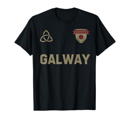 Irish GAA Gaelic and Hurling Jersey and Shirt Co. Black Adult Unisex Adults Classic Fit Short Sleeve Cotton Blend, Polyester Sports Jersey T-Shirt