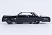Motor Max New 1:24 W/B American Classics Collection - Black 1964 Chevrolet Impala Hardtop Diecast Model Car