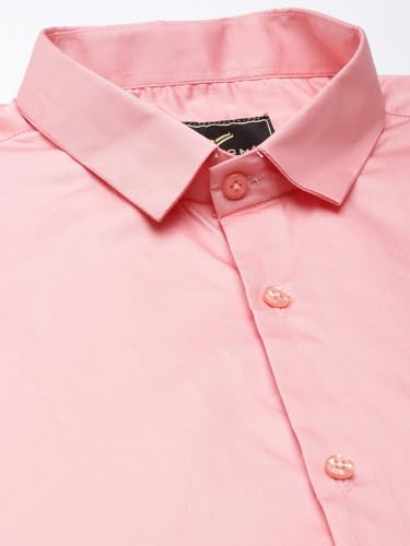 Image of Majestic Man Slim Fit Satin Cotton Formal Shirt for Men