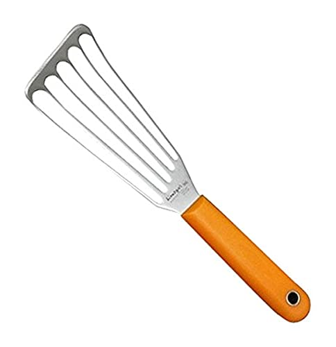 Simogas Fischspatel 16x8 cm SPA-02, Edelstahl/orange, STANDART Size Cover