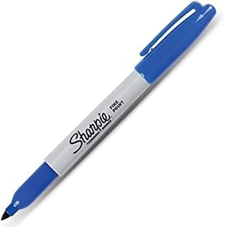 Sharpie Fine Point Permanent Marker Pen (Blue)