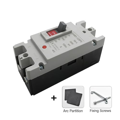 Disyuntor de Caja de plástico Solar 2P DC500V 630A para interruptor MCCB 3