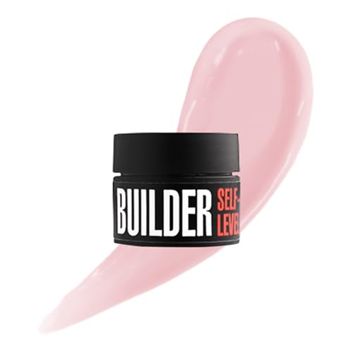 Kodi Professional Gel Construction Ongle UV - Modeling Builder Gel Misty Rose Nude Extension et Modelage UV LED - Vernis Semi Permanent Ongles Nude Camouflage...