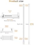Titulaire universel pour GHB Baby Monitor, Support flexible pour caméra bébé HelloBaby Moniteur, Accessoires de Babyphone Support pour Vtech/momcozy/Boifun/Babystar/Philips Monitor Vidéo, Clip Téléphone Mobile