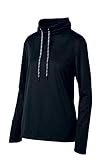 Mizuno AR Funnel Neck Pullover, Black, Small