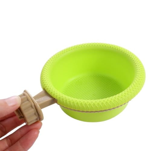 Image of Kopida Multi-Function Bird Bath for Cage, Universal Style Small Tub Bowl for Hang Inside Cage Birdbath Shower for Parrot /Parakeets /Cockatiels /Canary /Budgerigar (4.7 inch)