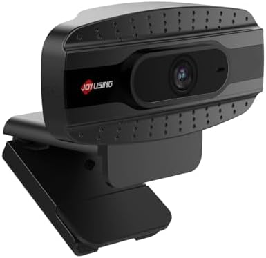 JOYUSING 4K Webcam, 12MP Ultra HD Video Calling, PDAF Autofocus, Noise-Canceling Mic, Auto Light Correction, 79° FOV, Works with Microsoft Teams, Zoom, Google Voice, PC/Mac/Laptop/MacBook/Tablet