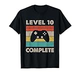 Level 10 abgeschlossen — 10. Hochzeitstag für Sie und ihn T-Shirt