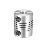 Motor Shank 5mm-8mm Joint Helical Beam Coupler Coupling 20mm Dia 25mm Length HIEUBE127