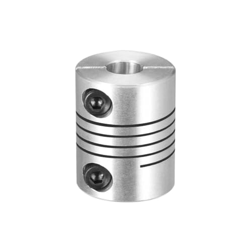 Motor Shank 5mm-8mm Joint Helical Beam Coupler Coupling 20mm Dia 25mm Length HIEUBE127