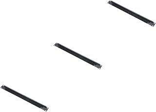 NUOBESTY 3 Pçs Organizador De Cabos Para Computador Organizador De Gerenciamento De Cabos Rack De Gerenciamento De Cabos Preto Organizador De Mesa Organizador De Rede Gabinete Rack De