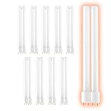 PLL24/835 | 24W 12.7' Twin Tube Compact Fluorescent Light Bulb | 4-pin 2G11 Base 3500K Neutral White...