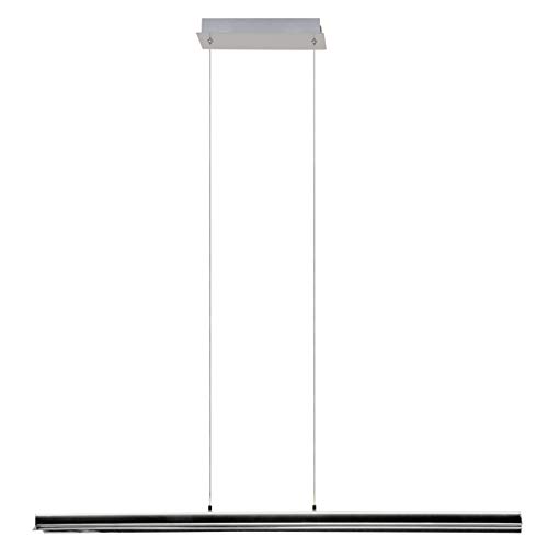 Brilliant Delta LED Pendelleuchte Balken 100cm Lichtauslass zweiseitig chrom 1938 Lumen, LED integriert Brilliant Delta LED Pendelleuchte Balken 100cm Lichtauslass zweiseitig chrom 1938 Lumen, LED integriert