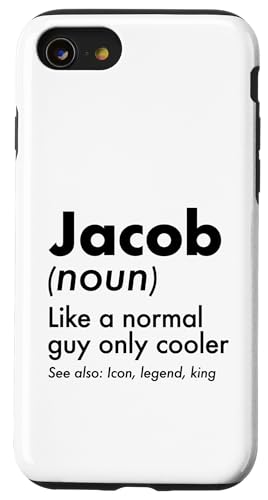 Jacob Like A Normal Guy Only Cooler Legend King �t�@�[�X�g�l�[�� �X�}�z�P�[�X iPhone SE (2020) / 7 / 8 �p