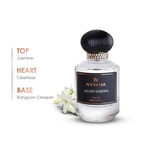 Image of Secret Garden Luxury Parfum | Premium White Floral Fragrance | Eau de Parfum 100ml | Long Lasting | Unisex | Perfect for Everyday & Special Occasions | Floral Perfume