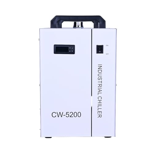 Industrial Water chiller CW-5200 8L Capacity Industrial Water Chiller For 130W/150W Machine(110V)