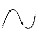Rear Dynamic Friction Company Brake Line Hose 350-63066 For 2006-2008 Mercedes-Benz R500, 2006-2012 Mercedes-Benz R350, 2007 Mercedes-Benz R63 AMG, 2007-2009 Mercedes-Benz R320