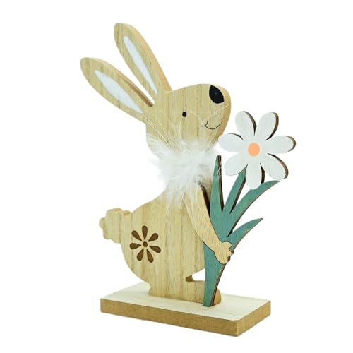 Decoración De Pasar Artesanía Conejo - De Decoración De Conejo De Pascua, Kit De Artesanía De Conejo De Madera | Maestra De Mesa Del Festival De Vacaciones Ornamento De Madera, Recortes