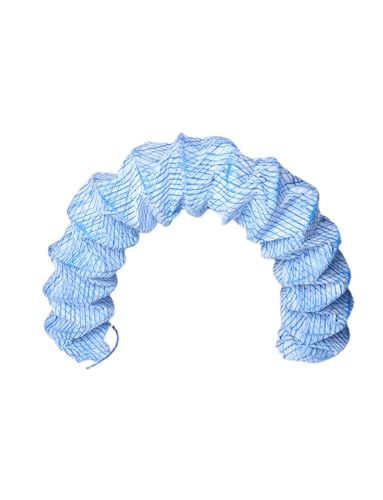 Generico Tubo di drenaggio Francese, Tubo di drenaggio Flessibile espandibile Ondulato Perforato for Esterni, drenaggio Francese a infiltrazione Morbida da 4 Pollici(100cm/3.3ft)