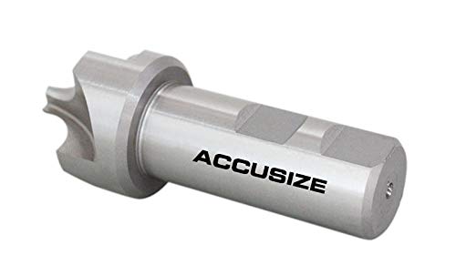 Image of Accusize Industrial Tools Hss Corner Rounding End Mill, 1 /2'' Radius, 1'' Shank Dia, 1-1 /2'' Largest Dia, Oal 4-1 /8'', 1011-1201 | H.S.S. Corner Rounding End Mill, 1 inch Shank, 1-1 /2 inch Largest Dia, Overall Length 4-1 /8 inch