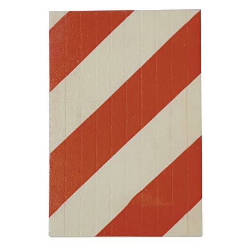 Amig - Protection pour Murs de Garage | Mousse adhésive protectrice | Empêche Les Chocs et Les Rayures dans la Voiture | Rouge et Blanc | Dimensions : 30 x 20 cm Cover