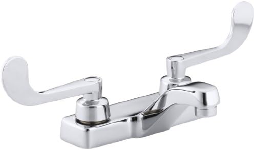 KOHLER 7404-5A-CP Centerset Lavatory Faucet, Polished Chrome