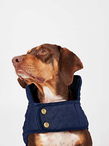 Rosewood x Joules Navy Blue Quilted Coat for Dogs Medium, Washable, Lightweight, Warm Winter Dog Jacket for Medium Dogs - Image 3