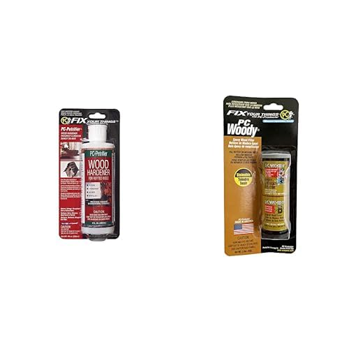 PC Products Wood Repair Bundle, PCPetrifier WaterBased Wood Hardener