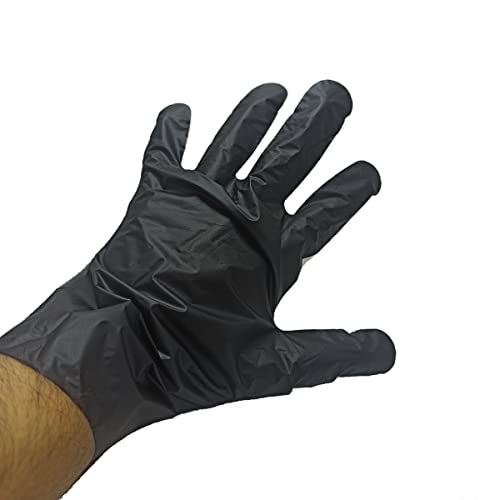 Luva Newflex Preta Tamanho P 100 Unidades - Bompack