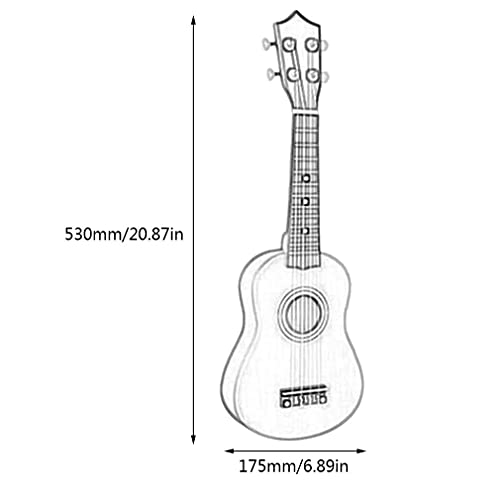 QZH 21 Pouces Mini ukulélé en Bois Mini ukulélé Simulation Guitare Enfants Instruments de Musique Jouet Musique… - Les Beatles, Paul McCartney, John Lennon, RIngo Starr, George Harrison QZH 21 Pouces Mini ukulélé en Bois Mini ukulélé Simulation Guitare Enfants Instruments de Musique Jouet Musique… – Image 3