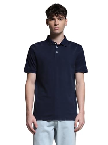 Image of Jack & Jones Men's Solid Regular Fit T-Shirt