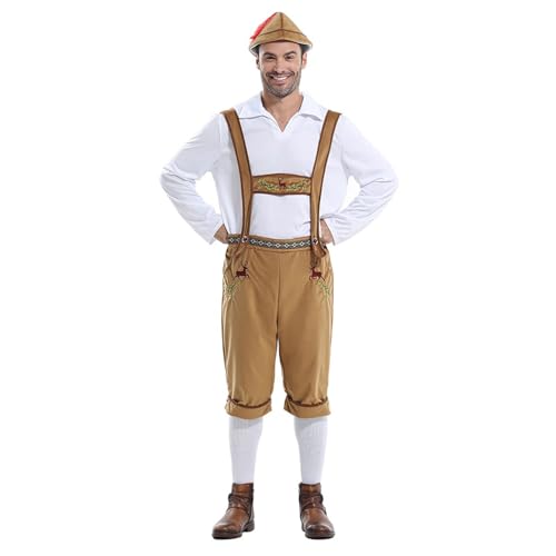 Pantalon court en cuir pour homme traditionnel bavarois Generisch