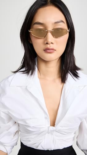 Dolce & Gabbana Women's Narrow Metal Sunglasses3