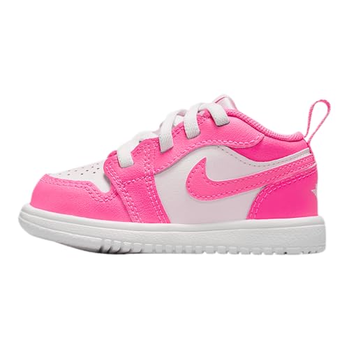 Jordan 1 Low Alt Baby/Toddler Shoes (DR9747-661, Pink Foam/Summit White/Hyper Pink) Size 9