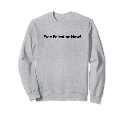 Free Palestine Now Sudadera
