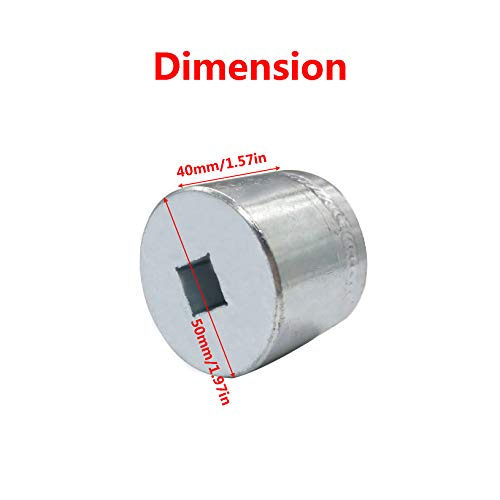 Hjsiutv Drive Clutch Spider Nut Socket Tool Compatible With 2016-2020 Polaris Rzr Xp Turbo Jam Nut Install And Removal Tool (Silver) #TOP1
