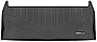 SMARTLINER All Weather Custom Fit Black Cargo Liner Behind The 3rd Row Compatible with 2022-2023 Kia Carnival MPV