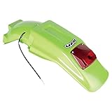 UFO Plastics Enduro Rear Fender Green for Kawasaki KDX 200 90-94
