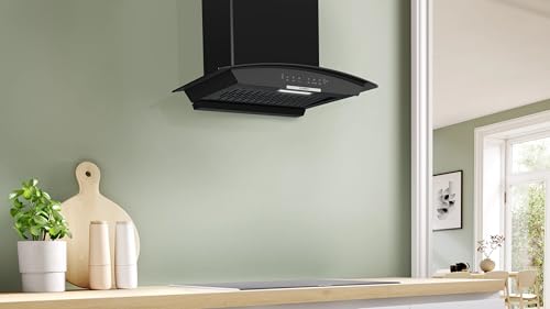 Image of DWA68IJ60I - Series 4, wall-mounted cooker hood, 60 cm, Black