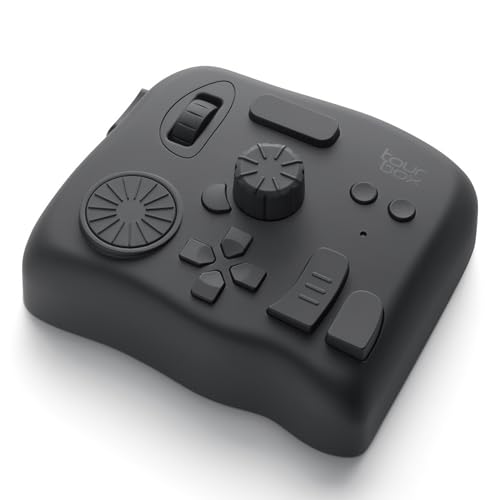 Image of TOUR BOX Elite Editing Controller, Wireless Pro Creative Console, Black