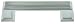Atlas Homewares 291-BRN 4-Inch Sutton Pull, Brushed Nickel