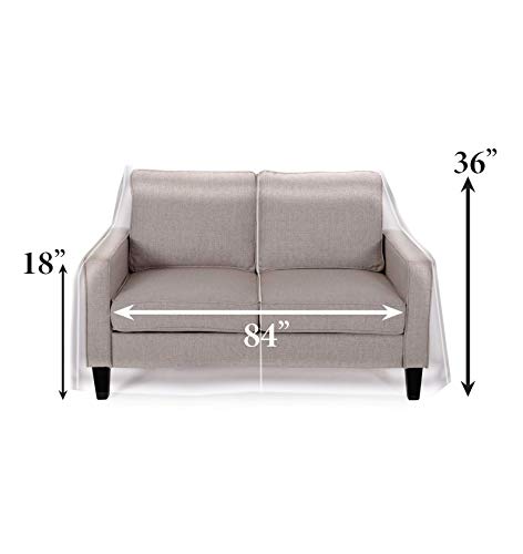 Covers For The Home C4H-LOVESEAT-84 Clear Vinyl Furniture Protector thumb #3