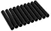 Produktbild Lantelme Distanzhülsen 10 Stk Set Kunststoffhülse 5,5 cm Lang Kunststoff Farbe schwarz Hülse 3835